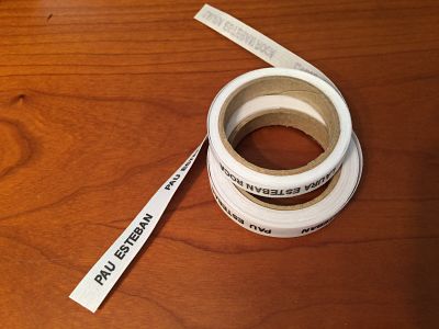 Rollo etiquetas algodÃ³n para marcar ropa - 3